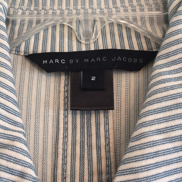 MARC BY MARC JACOBS Evan Stripe Shirt Dress - Picture 3 of 5